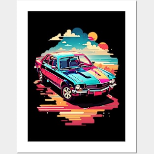 Vintage Car Splash Posters and Art